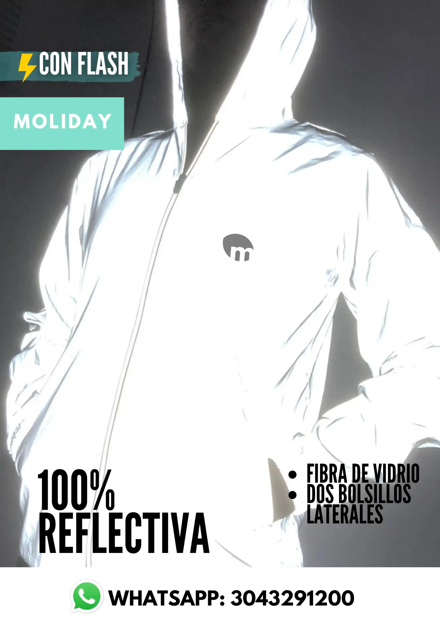 ROMPEVIENTOS REFLECTIVA COMPLETA - Imagen 2